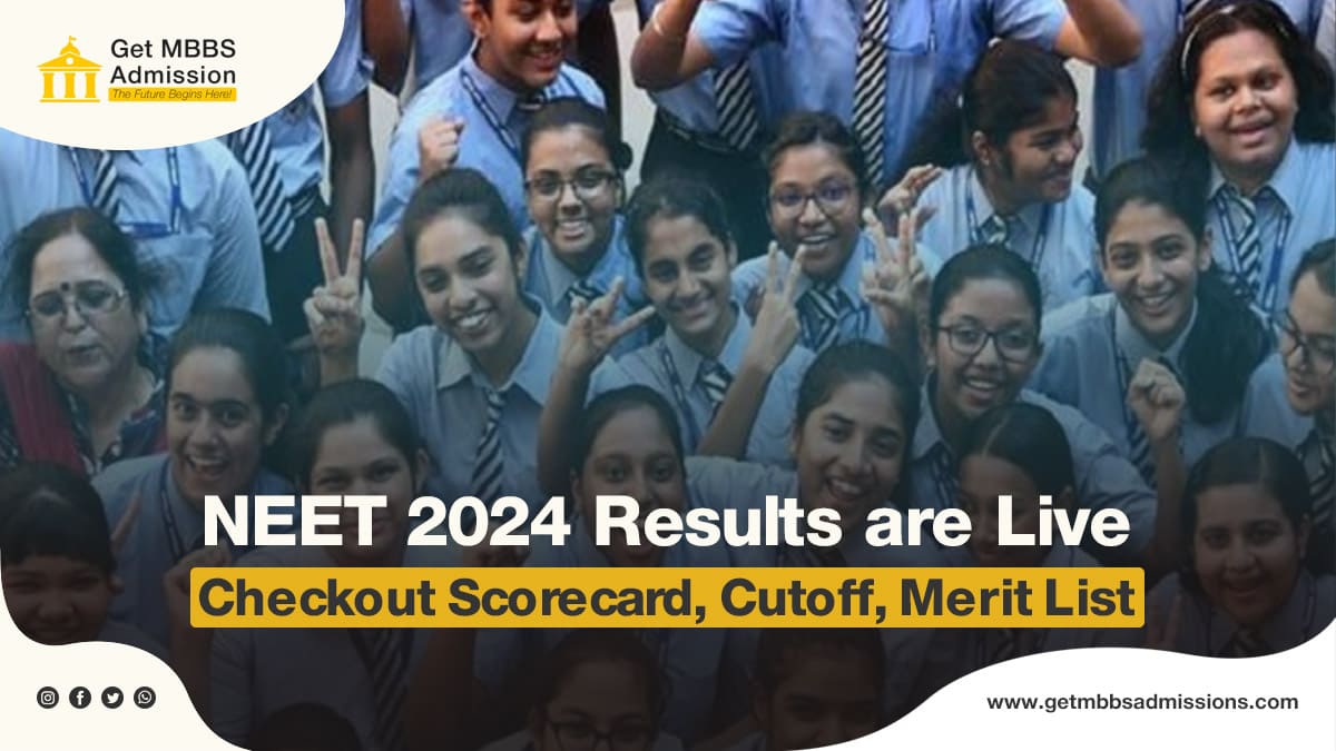 NEET 2024 Results are Live: Checkout Scorecard, Cutoff, Merit List